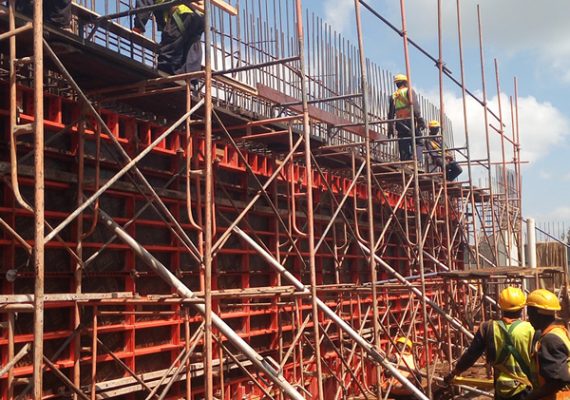 Construction site safety monitoring